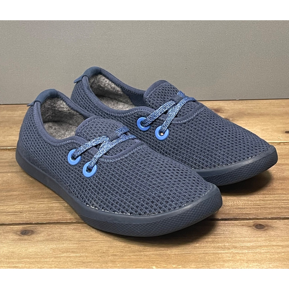 Allbirds Women's Tree Skipper Sneaker Size 5 Blue Mesh Washable Comfort